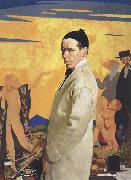 Self-Portrait with Sowing New Seed Sir William Orpen